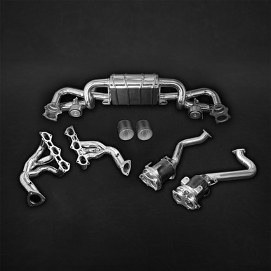Capristo  Complete Valved Exhaust System with Carbon Tips (CES3) For Porsche 718 Spyder/GTS/Cayman GT4