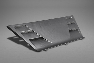 Capristo  Carbon Rear Air Guide For Ferrari 488 GTB