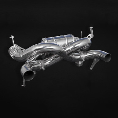 Capristo  Valved X Pipe Exhaust (for OEM tips) For Lamborghini Huracan Performante