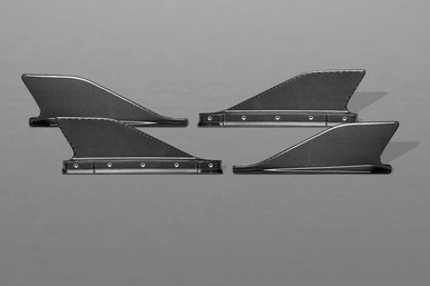 Capristo  Carbon Side Fins For Ferrari 458 Speciale