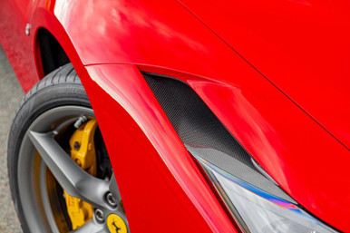 Capristo Carbon Fiber Front Air Vent Set - Ferrari F8