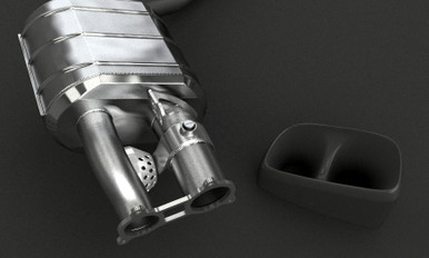 Capristo  Valved Exhaust  with Mid - Pipes (for PSE) For Porsche 970 Panamera Executive (Extended) Turbo/S