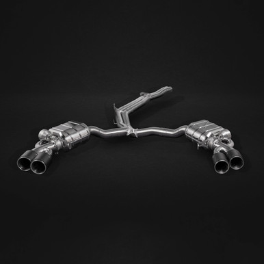 Capristo  ECE Valved Exhaust with Mid - Pipes and Carbon Tips (CES3) For Audi RS4 (B9) / RS5 Sportback