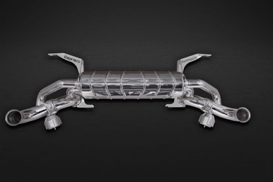 Capristo  Valved Exhaust with Carbon Fiber Tips For Lamborghini Gallardo Superleggera