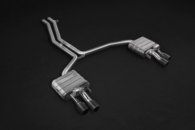 Capristo  Valved Exhaust, Mid Pipes, and Carbon Tips (CES3) For Audi S8 (D4)