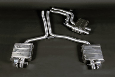 Capristo  ECE Valved Exhaust with Middle Silencer Pipes For Audi RS5 (B8)