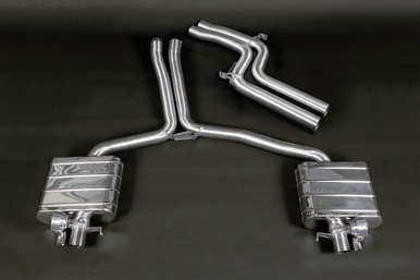 Capristo  Valved Exhaust with Mid - Silencer Delete Pipes For Audi RS5 (B8)