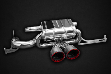 Capristo  Valved Exhaust with Carbon Tips (for OEM Control) For Lotus Evora/S