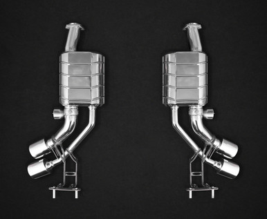 Capristo  ECE Valved Dual Mufflers (CES3) For Mercedes AMG G63/550/500 (W463)