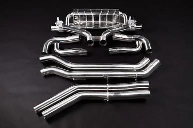 Capristo  Valved Exhaust with Middle Silencer Spare for OEM Tips (OE Actuators) For Audi RSQ8/SQ8