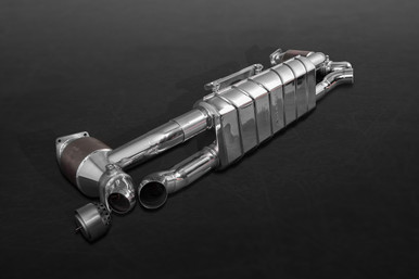 Capristo  Valved Exhaust and 250 Cell Sports Cats (CES3) For Porsche 991.1/2 Turbo/S