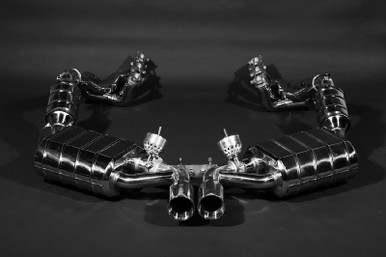 Capristo  Racing Valved Exhaust with Headers and 250 Cell Sports Cat (CES3) For Porsche 987 Boxster MK1