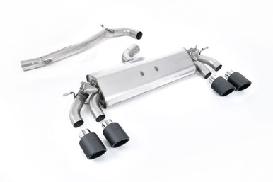 Milltek Sport Mk7.5 VW Golf R Non-Resonated Cat Back Exhaust System - SSXVW582