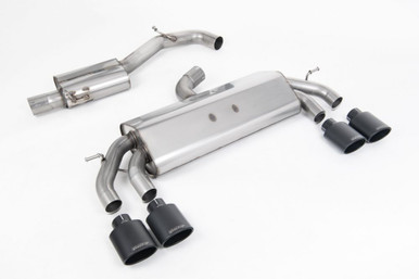 Milltek Sport Mk7 VW Golf R Non-Valved Cat Back Exhaust System - SSXVW450