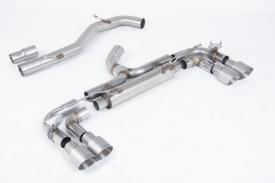 Milltek Sport Mk7 VW Golf R Race Cat Back Exhaust System - SSXVW715