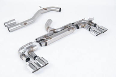 Milltek Sport Mk7 VW Golf R Race Cat Back Exhaust System - SSXVW718