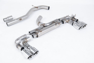 Milltek Sport Mk7 VW Golf R Race Cat Back Exhaust System - SSXVW713