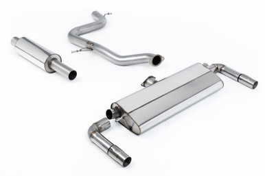 Milltek Sport VW Mk7.5 GTI Resonated Cat Back Exhaust System |  SSXVW500