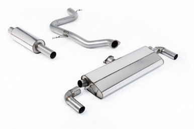Milltek Sport VW Mk7.5 Resonated Cat Back Exhaust System | SSXVW496