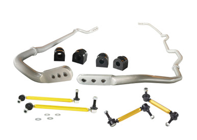 Whtieline BTK019 Front (30mm) & Rear (20mm) Swaybar Kit; fits Tesla Model 3 17+