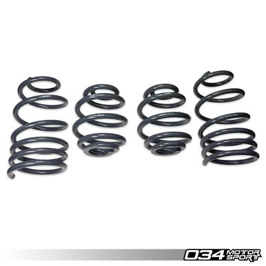 034Motorsport Dynamic+ Lowering Springs for MK4 Volkswagen R32 | 034-404-1027