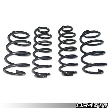 034Motorsport Dynamic+ Lowering Springs for 8P Audi A3 3.2 VR6 | 034-404-1024