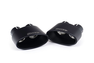 Milltek Resonated Cat Back Exhaust System for Audi B9 RS5 Sportback with Cerakote Black Oval Tips | SSXAU854