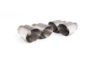 Milltek Non-Resonated Cat-Back Exhaust Systems for B9 S5 Coupe with Quad Titanium GT Tips | SSXAU712