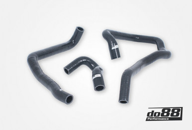 do88 Audi/VW 2.0 TSI (MQB) Coolant hoses Remote Radiator (Right) Black | do88-kit189S