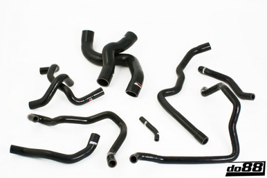 do88 BMW M3 E90 E92 Coolant hoses Black | do88-kit94S