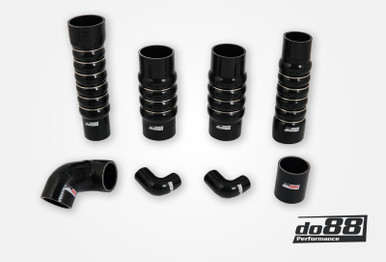 do88 Audi RS4 2.7 Bi Turbo Pressure hoses Black | do88-kit224S