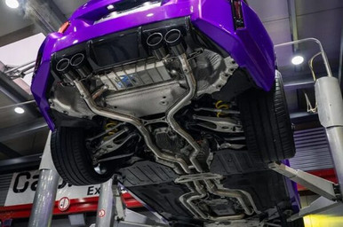 Capristo BMW M2 (G87) – Valved Exhaust with Mid-Silencer Delete Wicrom Tips | 02BM09903021