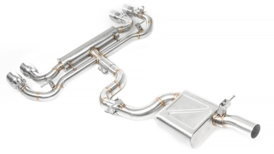 iE Resonated Catback Exhaust System For VW MK8 Golf R | IEEXDB2