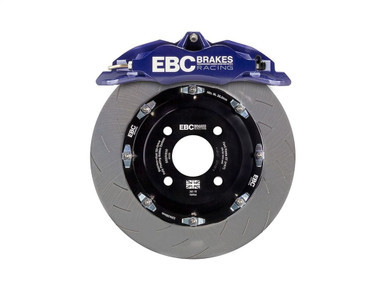 EBC Racing 92-00 BMW M3 (E36) w/Meyle Control Arms Blue Apollo-4 Calipers 330mm Rotors Front BBK | BBK003BLU-3