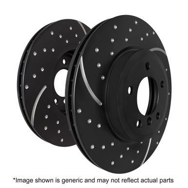 EBC 02-05 BMW 745 4.4 (E65) GD Sport Rear Rotors | GD1391
