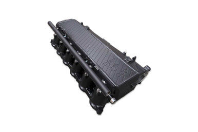 CSF Toyota A90/A91 Supra/ BMW G-Series B58 Charge-Air Cooler Manifold- Black | 8200B