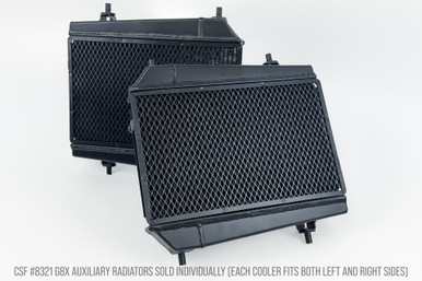 CSF BMW G8X M3/M4/M2 High-Performance Auxiliary Radiator - Single Radiator | 8321