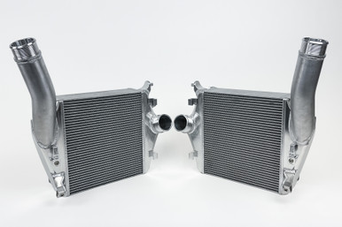 CSF 2020+ Audi SQ7 / SQ8 High Performance Intercooler System - Raw Aluminum | 8280