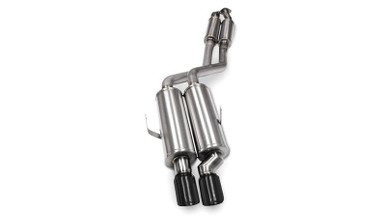 Corsa 1992-1999 BMW 325i/is Coupe E36 Black Sport Cat-Back Exhaust | 14553BLK