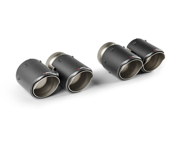 Akrapovic 2024+ BMW M5 (G90,G99) Round Carbon Fiber Tail Pipe Set | TP-CT/78