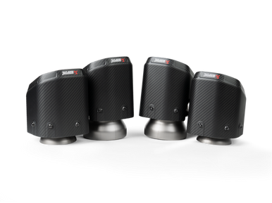 Akrapovic 2024+ BMW M5 (G90,G99) Hexagonal Carbon Fiber Tail Pipe Set | TP-CT/79