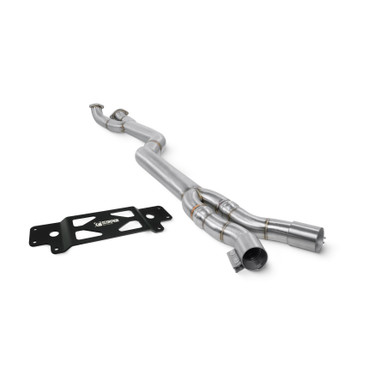 Scorpion Non-Resonated Single Mid-Pipe for BMW G87 M2 | SBMMP099