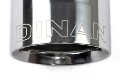 Dinan Double-Walled 4" Clamp-On Exhaust Tip (Polished) | D663-0600-BOX