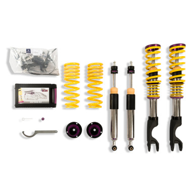 KW Coilover Kit V3 Mercedes C Class (W205) Coupe / Sedan 4MATIC (AWD) w/o EDC | 35225086