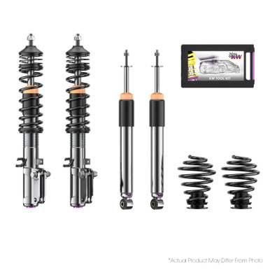 KW Coilover Kit V3 Classic For 1986-1995 Mercedes-Benz W124 Sedan; 2WD; without self level control; except 8cyl. and AMG-models | 352250AT-B