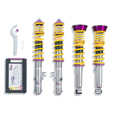 KW Coilover Kit V3 Porsche 911 (993) Carrera 2 incl. Convertible + Targa | 35271004