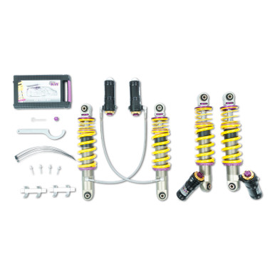 KW Coilover Kit V4 2010-2015 Audi R8 (42) V8 Including Spyder w/o Magnetic Ride | 3A711004