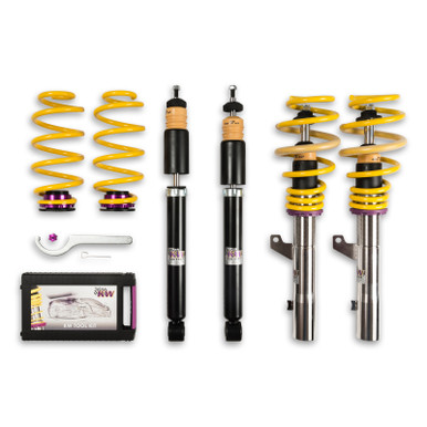 KW Coilover Kit V1 Audi Golf VI (2+4-Door all gas engines incl. GTI) w/o DCC | 10281031