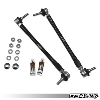 034Motorsport Dynamic+ Billet Adjustable Front Sway Bar End Links, E8X & E9X BMW M | 034-402-4037