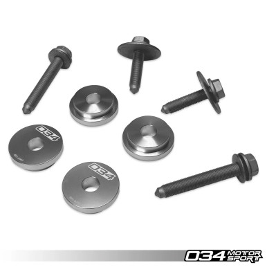 034Motorsport Subframe Bushing Set, MkIV Volkswagen R32 & 8L/8N Audi A3/S3/TT Quattro | 034-601-0003